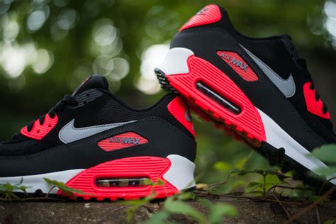 nike air max 90 zwart rood wit|nike air max 90 zwart.